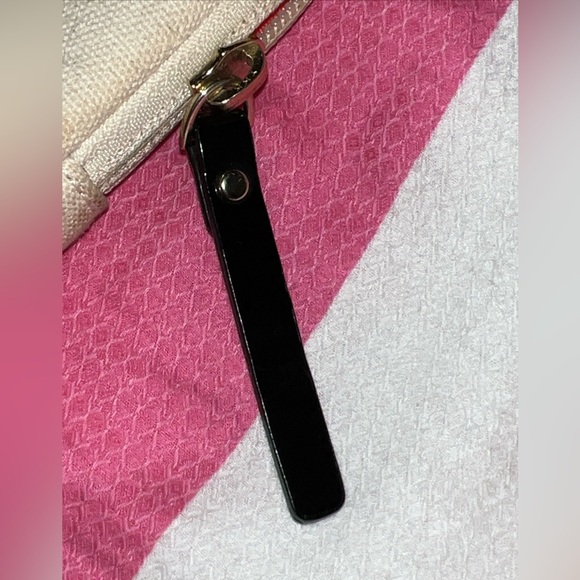 Kate Spade EAT CAKE FOR BREAKFAST  Pink Red Canvas Laptop Bag - Picture 8 of 12